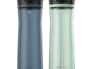 Contigo&reg; Ashland 2.0 Water Bottle with AUTOSPOUT&reg; Lid, 24 oz, 2-Pack